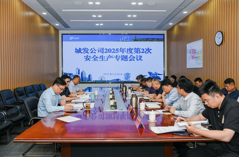 城发公司召开2025年度第2次安全生产专题会议